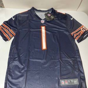 Chicago Bears Justin Fields large jersey. Drifit. Fanatics